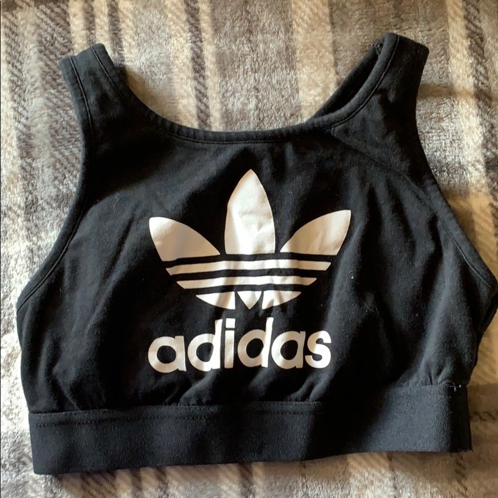 Adidas crop top!